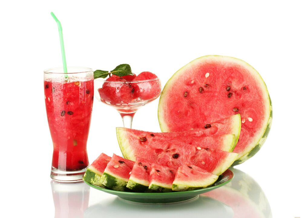 Wassermelonen-Monodiät-Diät